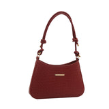 New Solid Color Underarm Bag Crossbody Bag Simple Fashion Shoulder Bag 2025 Spring Elegant Women's Handbag