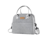 Travel Convenient Large Capacity Meal Bag Thermal Bag Custom Oxford Portable Handheld Insulated Bento Bag With Logo