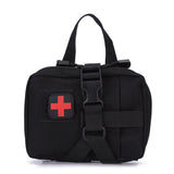 Outdoor Tactical Multi-Functional Field Rescue Medical Bag EMT First Aid Waist Bag Buckle Strap Waterproof Little Bag
