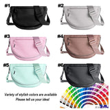 Foldable Yoga Fasnny Pack Bag Waterproof Waist Bag Custom Outdoor Sports Slant Bag