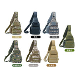 Men's Fashionable Molle Oxford Tactical Chest Bag Outdoor Hunting Camouflage Pocket Hiking Day Pack Crossbody Design
