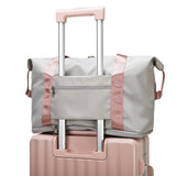 Hot Selling Men's Waterproof Gym Travel Bag Tear Resistance Folding with Independent Shoes Gym Bag