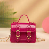 Summer Small Kid Jelly Purses and Bags Girl Kids Mini Handbags Black Jelly Bag