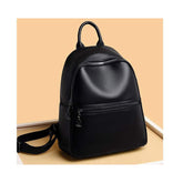 Fashion Softback Casual Custom Lightweight Girls Designer Outdoor Leather Backpack Pu Backpack School Bag