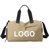 Men's Women's Sports Fitness Gym Bag Large Capacity Dry Wet Separation Fashion Hand Travel for Short Business Trips Polyester