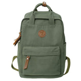 Canvas Backpack Autumn Casual Travel Handbag Korean Style Breathable Waterproof Durable String for Junior High School Travel Bag