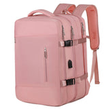 Unisex Oxford Polyester Waterproof Backpack Large Capacity Laptop Computer Handbag Softback Cross-border Travel Bag