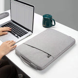 Hot Sell Polyester Hand Feeling Luxury Synthetic Leather Laptop Bag for Laptop