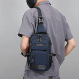 Fashionable Multi-functional Custom Waterproof Hiking Daypack Sling Backpack Chest Shoulder Crossbody Bag for Man Travel Bag