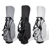 Lightweight Golf Stand Bag for Men and Women Cross-Border PU Insulation Club Bag with Stand Brace Bracket Holder