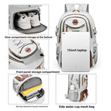 Casual Multifunctional Backpack for School Outdoor Large Capacity Oxford Cloth Computer Bag Travel Bag Custom