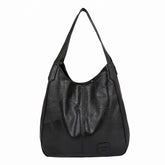 Shoulder Bag Handbags PU Bucket Tote Bags Leather Women Bucket Bag Ladies