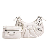 Women Hobo Handbags Motorcycle Tote Bags Rivet Purse Shoulder Bag Totes Punk Hip Hop Satchel Style Handbags