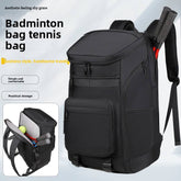 All-in-One Sports Backpack for Badminton Tennis Independent Shoe Compartment Dry Wet Separation Outdoor Training Custom Gym Bags