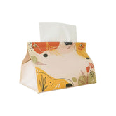 Tissue Box Customized High-End Leather Modern Napkin Rack for Living Room Commercial Desktop Waterproof Toilet Paper Storage