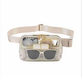Premium Stadium Approved Clear Fanny Pack – Professional Water-Resistant Belt Bag with Adjustable Strap for Men & Women
