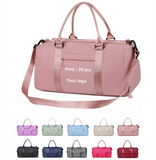 Dry Wet Sport Duffel Holdall Training Yoga Travel Overnight Weekend Shoulder Tote Gym Bag with Shoes Compartment