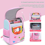 Waterproof Lightweight Small Schoolbag for Boys Girls Kindergarten New Cartoon Space Bag Polyester Zipper Cute Baby Backpack