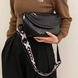 New Fashion Retro Single Shoulder Crossbody Bag Women's High Quality PU Leather Messenger Bags