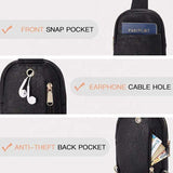 Mipurela Sac De Poitrine Travel Bags Casual Cell Phone Purse Small Crossbody Shoulder Bag Women's Chest Bag