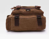 Fashionable Anti-Theft Canvas Cross Body Messenger Bag Men and Women Travel Rucksack Sling Backpack with Zipper Closure