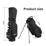 Lightweight Golf Stand Bag for Men and Women Cross-Border PU Insulation Club Bag with Stand Brace Bracket Holder