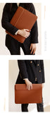 Laptop Bracket Leather Case Multi Functional Computer Bag Simple Liner Bag With Bracket Laptop Sleeve Case