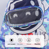 Kidsren's Wet Dry Separation Waterproof Storage Bag Boys Girls Sports Portable Cute Cartoon Beach Backpack Made Polyester