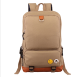 Korean Oxford Fabric Fashion College Students Backpacks Large Volume Solid Color Business Casual Bag
