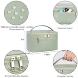 High Quality Hot Sale Women PU Leather Makeup Bag Custom logo Travel Cosmetic Bag