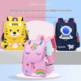 Waterproof Lightweight Small Schoolbag for Boys Girls Kindergarten New Cartoon Space Bag Polyester Zipper Cute Baby Backpack