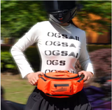 Premium Waterproof Motorcycle Rider Bag – Heavy-Duty Crossbody Waist Pack with Secure Zipper Closure for Professional Sports Gear