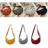 Chic Customizable Logo Vintage-Style Shoulder Bag – Ultra-Lightweight Pure Nylon Crossbody for the Spring/Summer