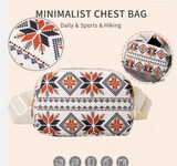 Bohomia Vintage Nylon Running Chest Bag Sport Gym Waterproof Fanny Pack Women Travel Hiking Waist Belt Bag
