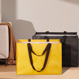 Woven Bag Woven Shopping Bag Designed Eco-Friendly Shoulder Bag with Laminated Printing for Daily Use