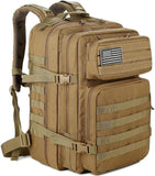 900D Oxford Tactical Backpack 45L Molle Pouch Assault Pack Camping Tactical Backpack Hiking Waterproof Outdoor Trekking Pack