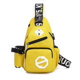 Women New Style All-match Messenger Bag Large Capacity Shoulder Canvas Purses Fanny Pack Crossbody