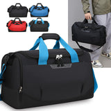 Waterproof Large-Capacity Dry-Wet Separation Gym Swimming Travel Bag Crossbody Sports Handbag Polyester Durable Stowable Bags
