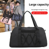 Sports Fitness Training Bag Unisex Short-Distance Business Travel Dry Wet Separation Crossbody Waterproof Oxford Luggage Handbag