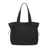 Waterproof Casual Nylon New Lightweight Sport Bag Fashion Reusable Large Capacity Drawstring Handbag Shoulder Outdoor Tote Bag