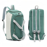 Superior Durability Crossbody Backpack for Polyester Outing Business Trip Gym Travel-Fashionable Essential Yoga Bag