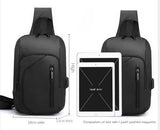 Hot Sale Multi-functional Messenger Oxford Cloth Shoulder Bag Fashion Men's Chest Bag Crossbody Sling Bag