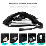 Single Shoulder Crossbody Bag Korean Version Multifunctional Casual Messenger Workwear Trendy Polyester Messenger Travel Bag