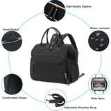 Bed Mommy Backpack Bottle Diaper Storage Waterproof Zipper Closure Polyester Hangable Baby Stroller for Travel Bag