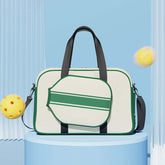 Fashionable Pickleball Racket Bag with Dry Wet Separation Detachable Design Removable Badminton Multi-functional Storage Gym Bag