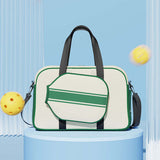 Fashionable Pickleball Racket Bag with Dry Wet Separation Detachable Design Removable Badminton Multi-functional Storage Gym Bag