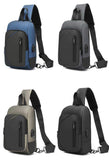 Hot Sale Multi-functional Messenger Oxford Cloth Shoulder Bag Fashion Men's Chest Bag Crossbody Sling Bag