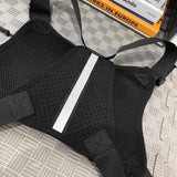 Men's Fashionable Brand Tactical Vest Bag Waterproof Sports Backpack Personalized Workwear with Ins Functionality