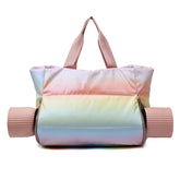 Hot Dry Wet Separation Overnight Duffel Bags Short Travel Bags Luggage for Ladies pink Gym Sport Bag
