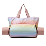 Hot Dry Wet Separation Overnight Duffel Bags Short Travel Bags Luggage for Ladies pink Gym Sport Bag